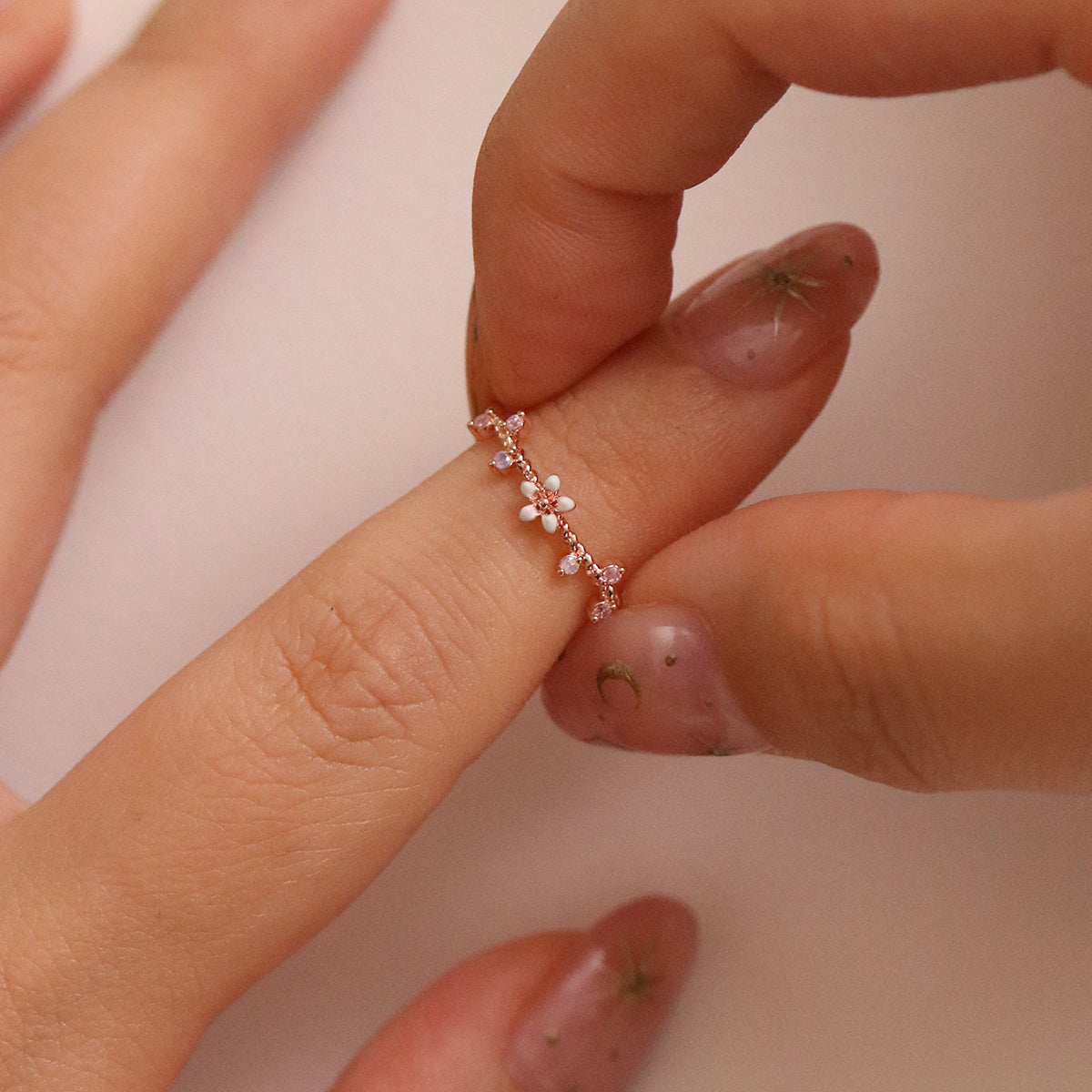 Floral Branch Ring-4