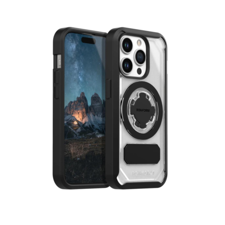 Zadní Kryt RokForm pro Apple iPhone 15 Pro bezbarvá (RF311420P)-0
