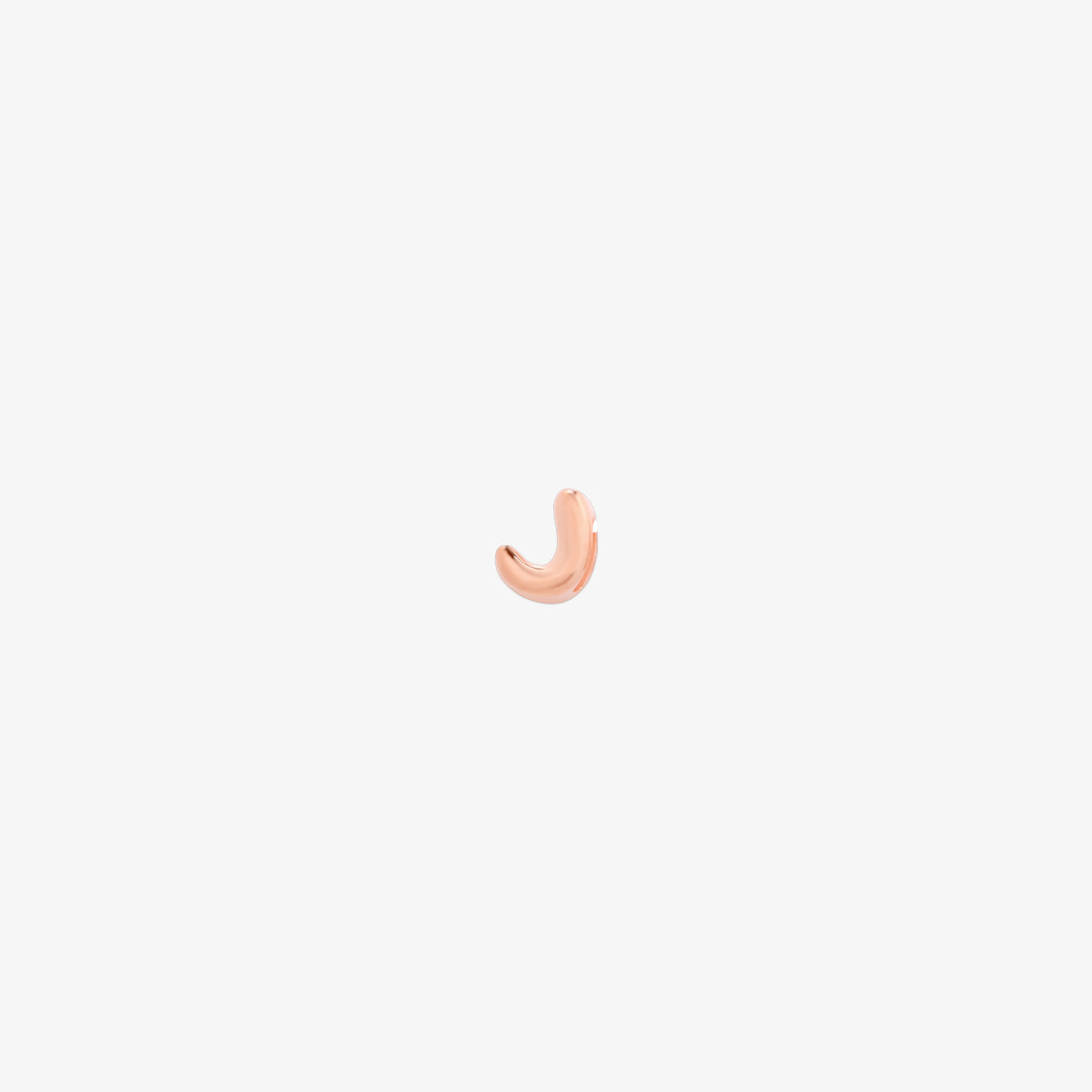 Bubble Initial Pendant Charm