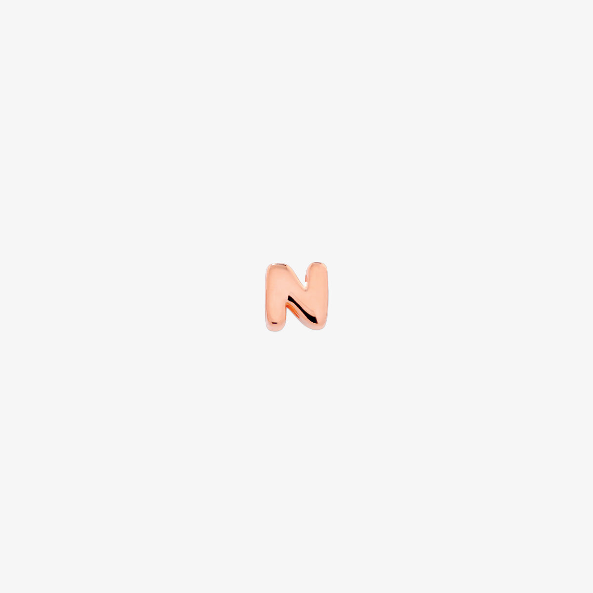 Bubble Initial Pendant Charm
